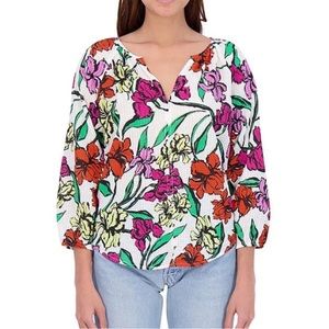 Roberta Roller Rabbit Jorales Lucy Blouse Top Sz M